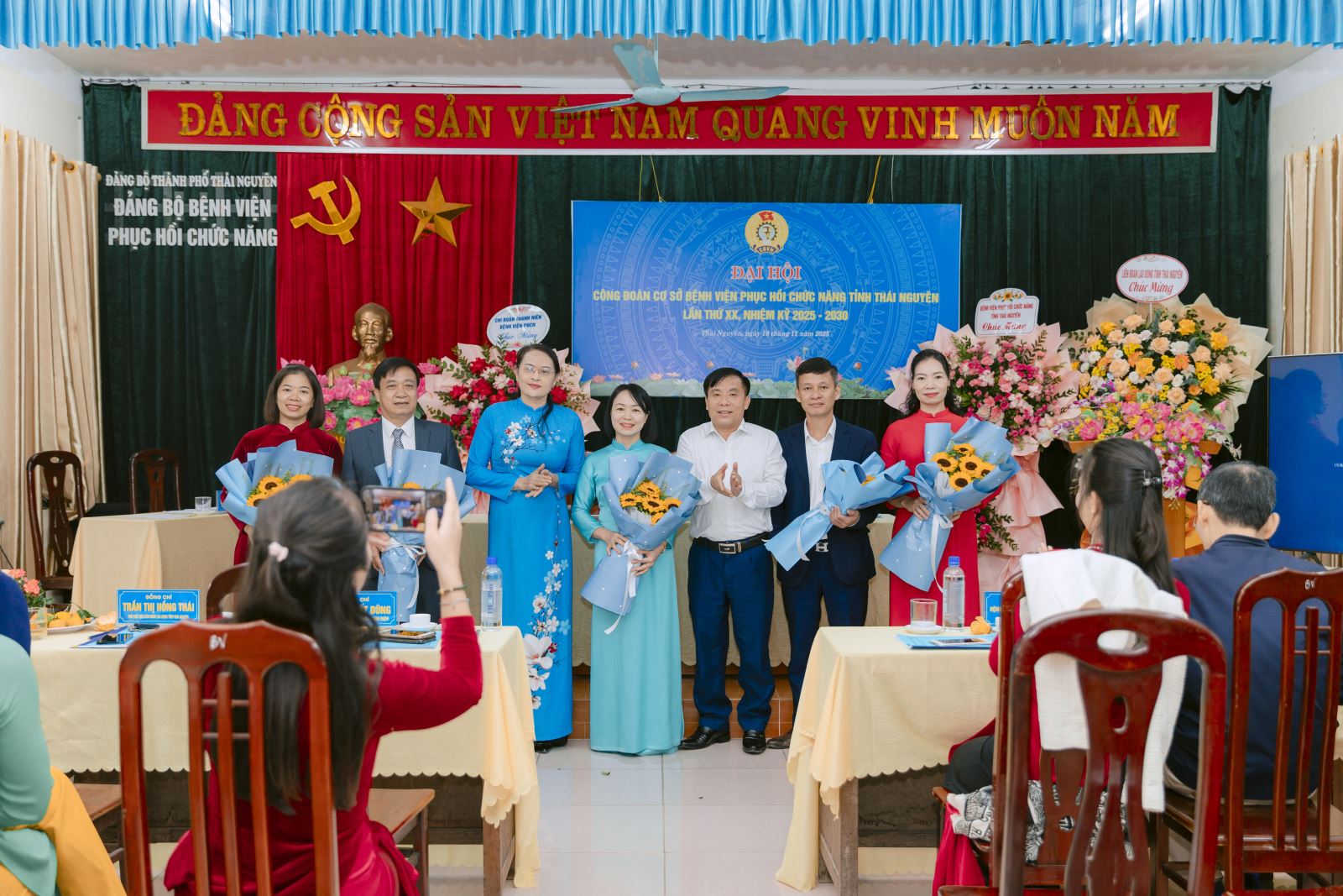 Đại hội Công đoàn Bệnh viện Phục hồi chức năng tỉnh Thái Nguyên Lần thứ XX nhiệm kỳ 2025 – 2030 – Hành trình đoàn kết và khát vọng vươn lên